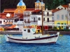 226# Samos-Ein-Schiff-im-Hafen- Ueli Herren