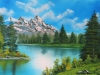 485# Bild Bob Ross Versuch 1 59x41cm